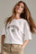 Zenga Tee O-Neck 43013 | WhiteWalnu | T-Shirt fra Co'couture