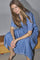 Tilly Emb Pleat Dress 46036 | Denim blue | Kjole fra Co'couture