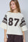 Ely 87 Tee Sweat 47012 | Bone/Brown | T-Shirt fra Co'couture