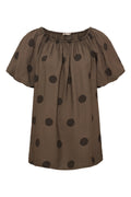 Luciana Top | Brown – nedsat