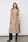 Heracc Frill Ss V-Dress | Walnut | Kjole fra Co'Couture