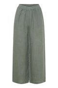 Katia Linen Pants | Military – nedsat