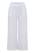 Katia Linen Pants | White