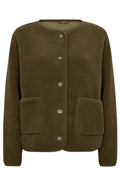 Ada Teddy Jacket | Army | Jakke fra French Laundry – nedsat