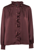 Gaya Blouse 2887 | Bordeaux | Bluse fra Prepair – nedsat