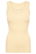Windsor Silk Top | Gul | Top fra Statebird – nedsat