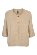 Naomi Knit Cardigan 2917 | Sand | Cardigan fra Prepair