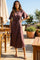 Nora Dress 2927 | Blomme | Kjole fra Prepair