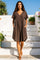 Jennifer Dress | Brown | Kjole fra Prepair