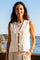 Penelope Vest | Beige | Vest fra Prepair