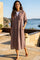 Thalia Dress 2949 | Toffee | Kjole fra Prepair