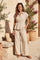 Kaya Blouse | Beige | Bluse fra Prepair