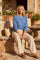 Serena Blouse 2991 | Blue