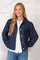 Evelyn Jacke 2686 | Blau | Jacke von Prepair