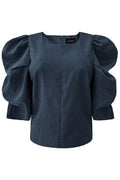 Winnie Bluse | Dunkles Marineblau | Bluse von Liberté – nedsat