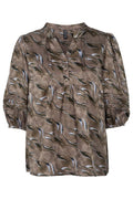 Camilla Blouse 2838 | Mole | Bluse fra Prepair