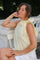 Veda Stripe Top | Light Yellow | Bluse fra Neo Noir