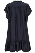 Tora Frill Dress 36315 | Ink | Kjole fra Co'couture – nedsat