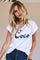 Dot Coco Tee 33127 | WeißNavy | T-Shirt von Co'couture