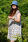 Luna Flare Kleid | White Breeze | Kleid von Black Colour