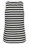 Effy Top 203813 | Schwarz mit Stern Off-White | Tanktop von Freequent – nedsat