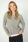 Almine Strickjacke | Grau Melange | Strickmode von Mos Mosh
