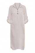 Wisteria Flow Dress | White – nedsat