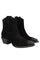 A4742 | Schwarzes Babyseide-Wildleder 500 | Stiefel von Billi Bi