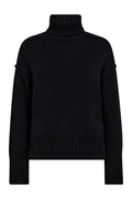 Rola Bine Rollneck Knit | Black | Strik fra Mos Mosh – nedsat