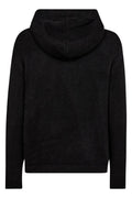 Row Hoodie Knit 32168 | Schwarz | Strickmode von Co'couture – nedsat