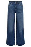 Dara Deco Jeans Lang | Mittelblau | Jeans von Mos Mosh – nedsat