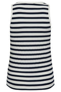 Effy Top 203813 | Navy Blazer W. Star Off-White | Tanktop von Freequent – nedsat