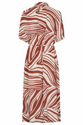 SRBilly Dress | Soulful Craft - Brandy Brown | Kjole fra Soft Rebels – nedsat