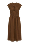 Mykonos Dress 570177 | Dark Maroon | Kjole fra Atelier C – nedsat