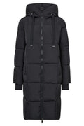 Nova Square Down Coat | Dark Grey | Jakke fra Mos Mosh – nedsat