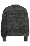 Row Melange Knit 32171 | WeißSchwarz | Strickmode von Co'couture – nedsat
