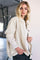 Light Pin Box Jacket 30276 | Bone | Jakke fra Co'couture