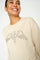 Jaylin O-LS Sweatshirt | Summer Sand | Sweats fra Mos Mosh