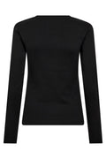 Granny Embroidery LS Tee 33180 | Black | T-Shirt fra Co'couture – nedsat