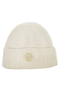 Smiley Face Beanie | Ecru