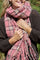 Pauline Chekered Winter Scarf 208411 | Winter Rose | Black Colour