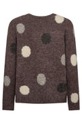 Louisa Pullover 202238 | Coffee Bean Mel W Moonb Mel | Strik fra Freequent – nedsat