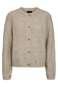 Fro O Neck Cardigan | Ivory | Strik fra Liberté
