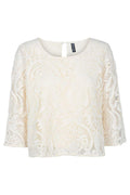 Madeleine Blouse 2847 | Off white | Bluse fra Prepair – nedsat