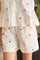 Sakura Hearts Shorts | Creme | Shorts von Neo Noir