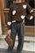 Zella Heart Knit  | Dark Brown