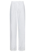 William Embroidery Pants | Weiß | Hose von Neo Noir – nedsat