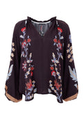 Marigold Blouse | Dk. Chocolate | Bluse fra Black Colour