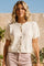 Hyacinth Knit Cardingan | Off white | Cardigan fra Prepair