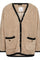 Neue Timmy Teddy Couture Jacke 30235 | Knochen | Jacke von Co'couture